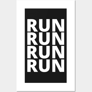 Run Posters and Art